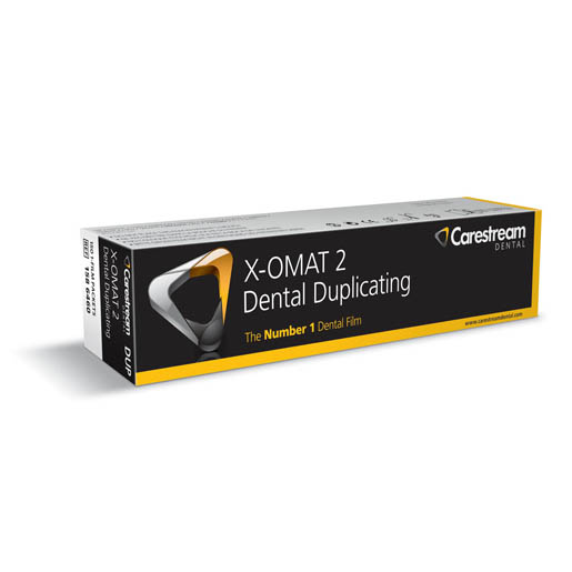 Película para duplicación dental X-OMAT 2, 150 paquetes (30,5 mm x 40,5 mm)