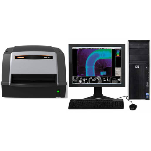 Industrex HPX-1 Digitales Anzeigesystem mit 3-MP-Farbbildschirm und Transportkoffer - 1 Stück