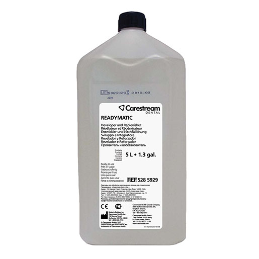 Révélateur et solution d'entretien READYMATIC (2x5 L)